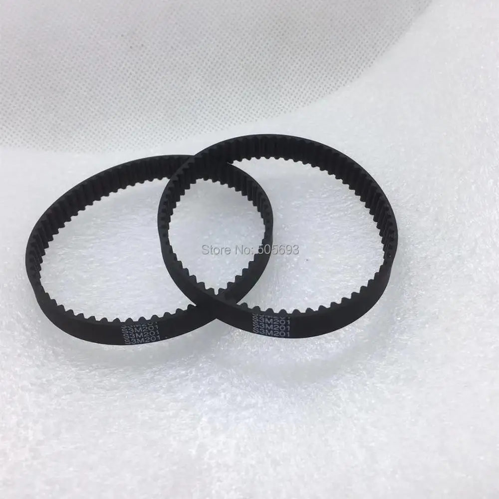 Correia Redonda de S3m com Largura mm mm da Correia Dentada do Comprimento de 201 mm Vende 10 Peças em um Pacote a