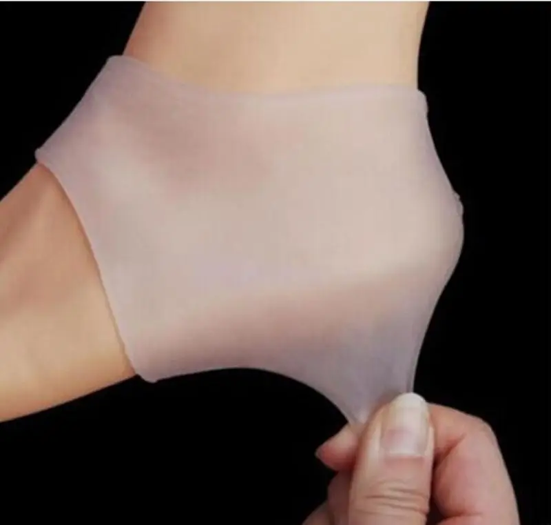 

2018 Newest Hot Silicone Moisturizing Gel Heel Sock Cracked Foot Skin Care Protector