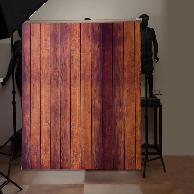 

Wood Plank Texture Photography Backdrops 2019 Fabric Desk Table Photo Background Art Cloth For Photo Studio Photo Backdrop Props