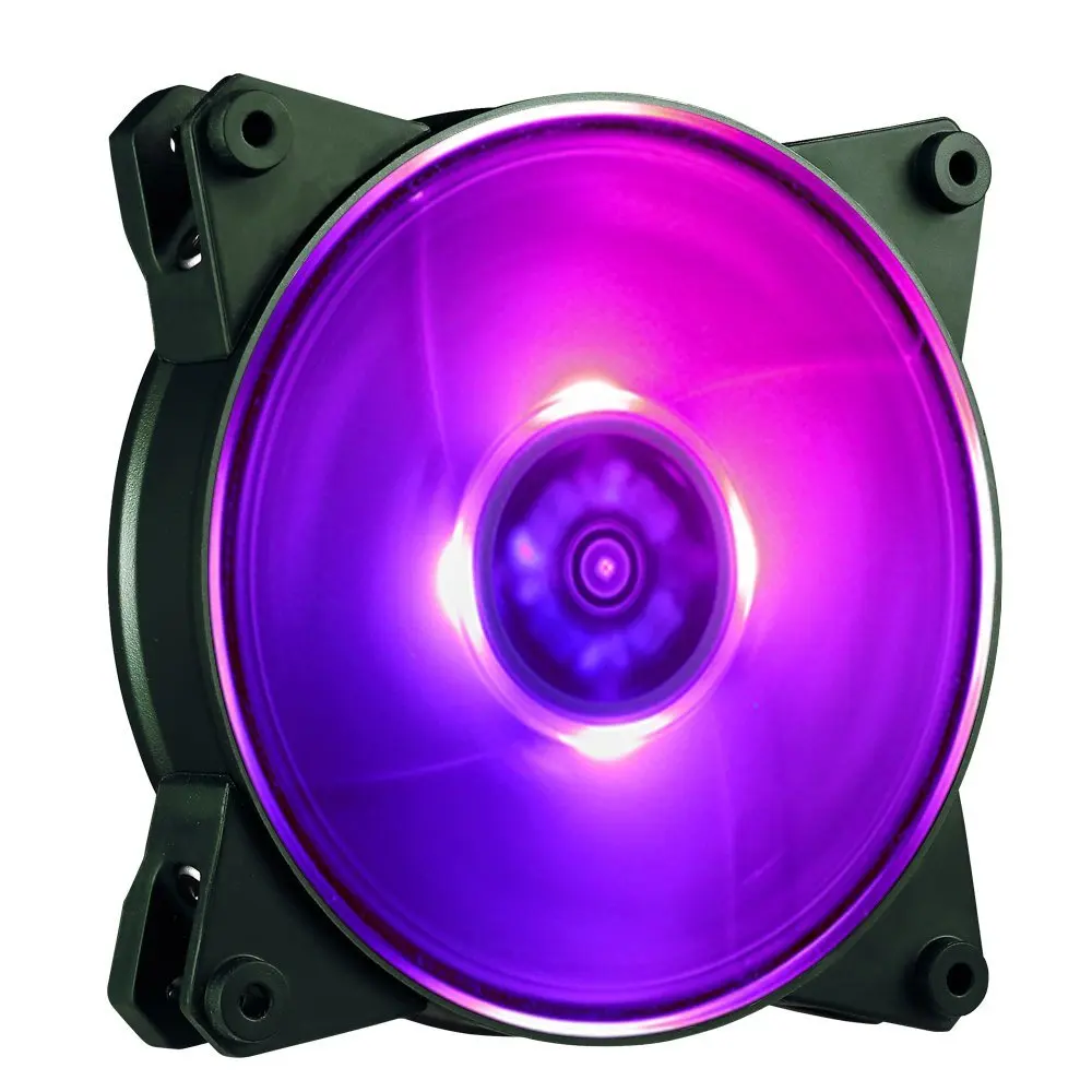 COOLER MASTER RGB fan 12cm 12V fan 3pin PWM Quiet case fan Suit for CPU cooler Liquid cooler 120mm cooling PC fan