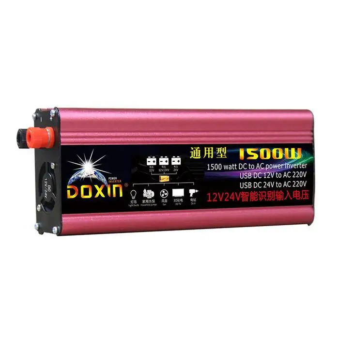 1500 W постоянного тока для автомобиля Мощность Инвертор автомобильный домашний