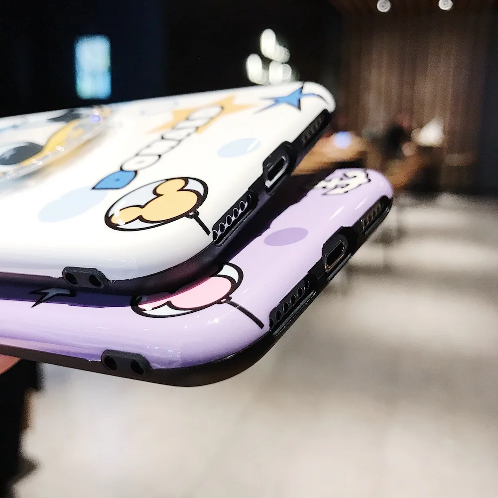 Чехол для мобильного телефона Hunreone Funda Para Telefono Movil IMD Donald Mickey чехол iPhone X XS XR Max 7 8 7P 8P