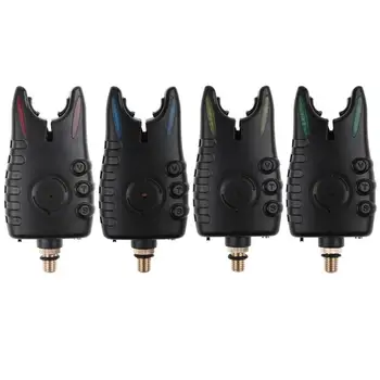 

Black 1pc Adjustable Tone Volume Sensitivity Sound Alert Fishing Bite Alarm Wireless Digital Fishing LED Alarm Fishing Tool