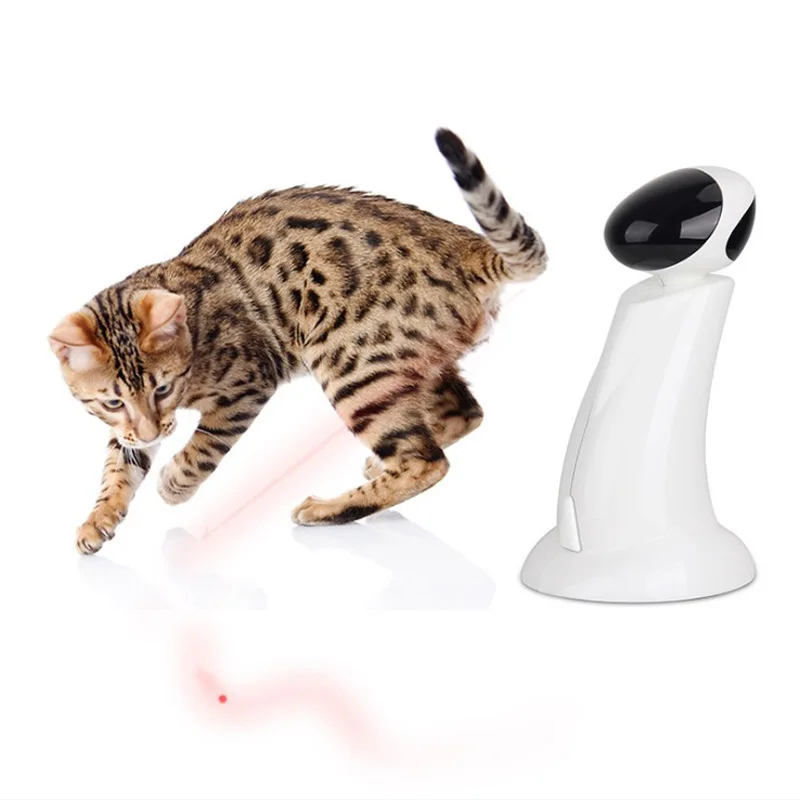Fast Shipping Pet Toys For Cat 360 Degrees Tumbler Laser Turntable Toys