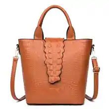 Брендовый женский топ-ручка Женская модная кожаная повседневная сумка с крокодиловым узором женские сумки дизайнерские женские сумки на плечо