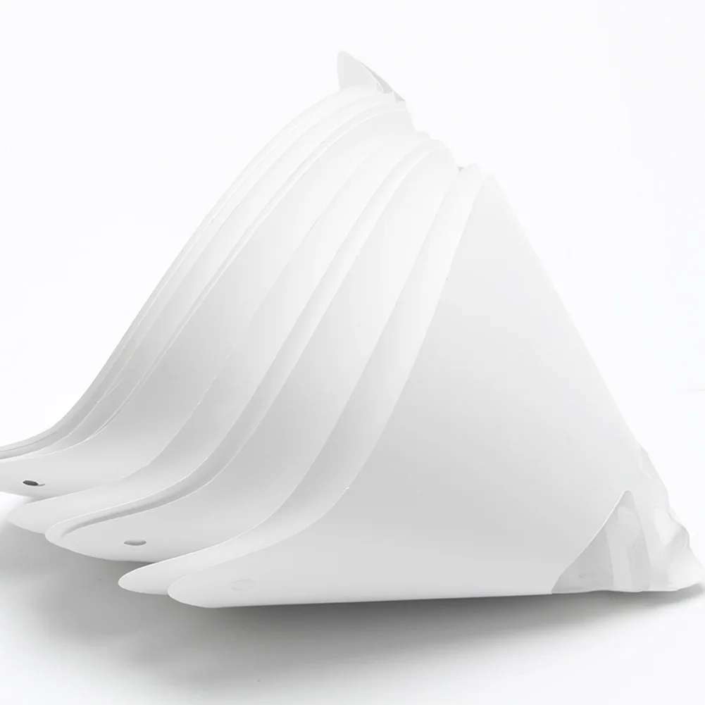 

10pcs Funnel Thicken Paper Disposable Resin Accessories White Photocuring Consumable Filter 3D Printer
