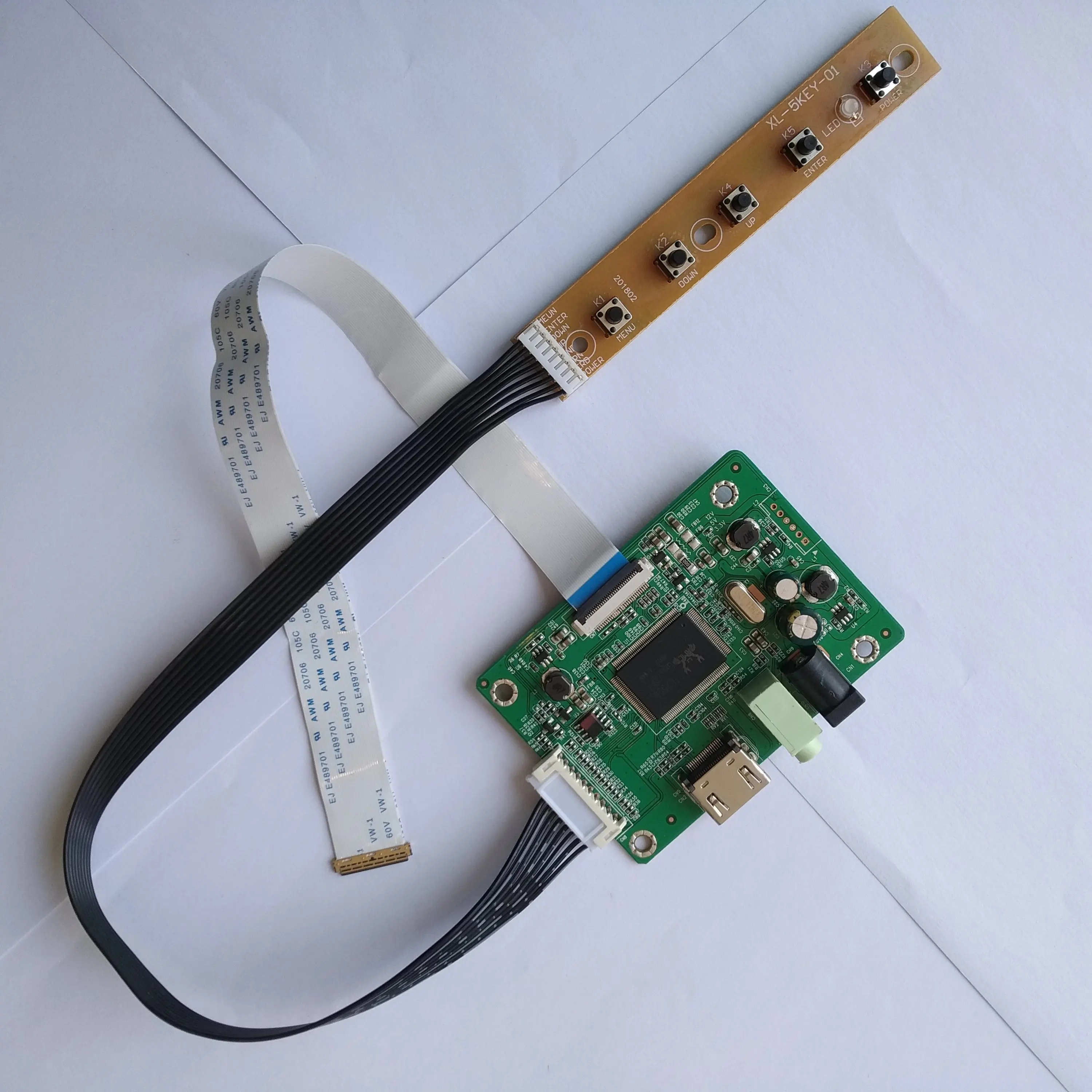

For 13.3" LP133WH1(TP)(D1) 1366*768 Panel screen HDMI LCD LED EDP mini Controller board cable card