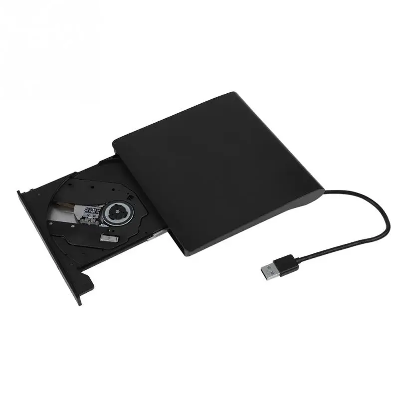 Plug and Play мобильный универсальный ноутбук Внешний USB DVD CD записывающее устройство