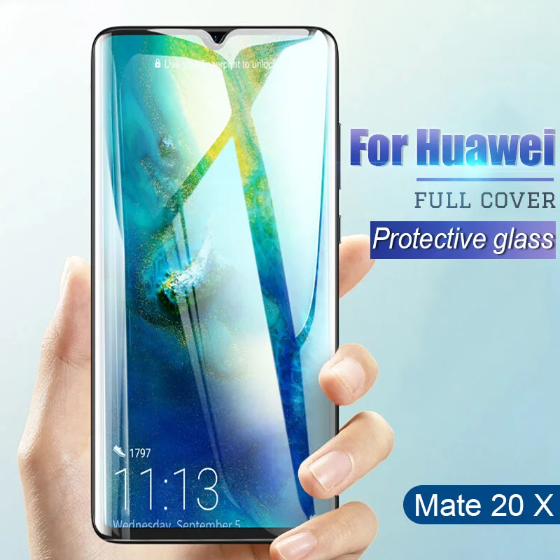 

For Huawei huwei mate 20 X mate20X mate20 7.2 inch Protective glass Cover Tempered Glas for Huawey mate 20 X protect Film Case