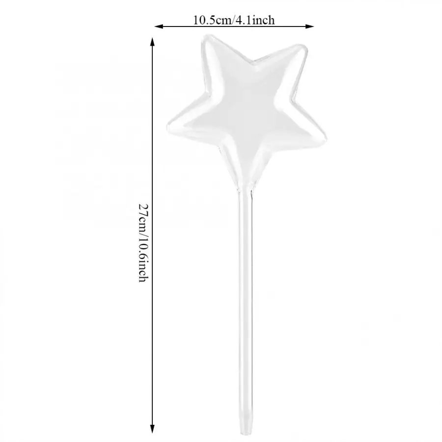 Баночки для воды комнатные растения цветы Автоматическая Самостоятельная поливные устройства прозрачное стекло подачи воды в форме звезды Лейка для полива