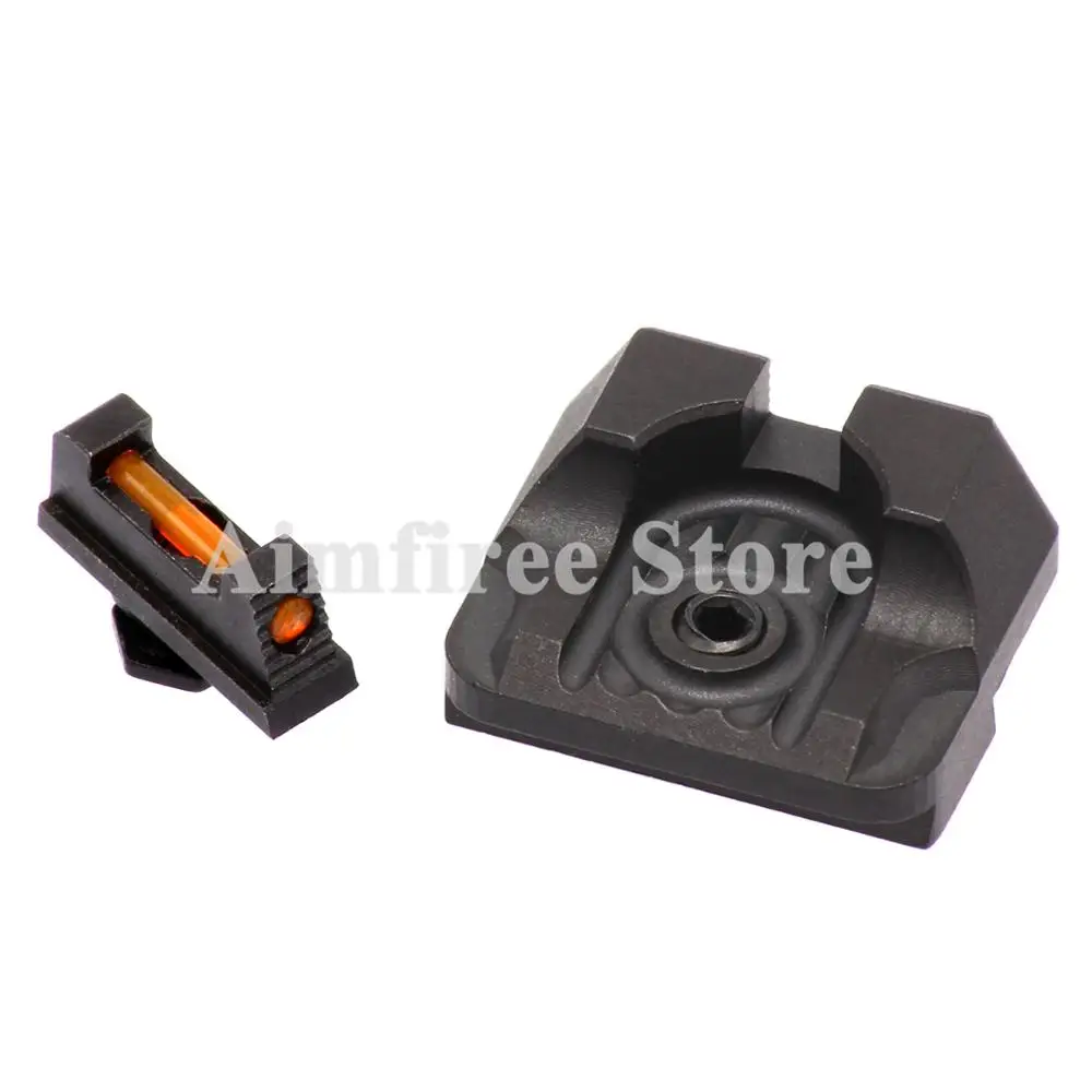 Тактический. 230 оптоволоконный передний и задний боевой Glock Sight v3 подходит для