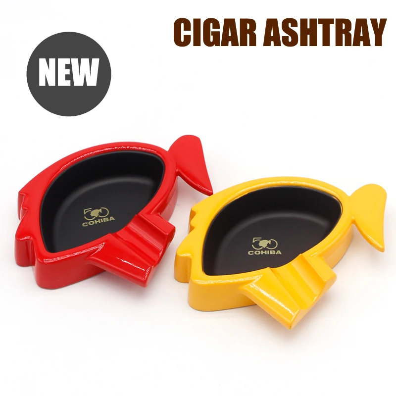 Buy COHIBA Portable Metal Cigar Ashtray 50th