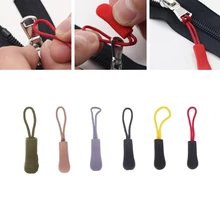 Zip Cavo Rotto Fibbia Vestiti di Chiusura Lampo Tirare Puller End Fixer Tenda Zaino Tab di Ricambio Clip Fit Corda Tag Borsa Da Viaggio valigia