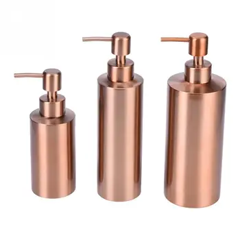 

Stainless Steel Soap Dispenser Kitchen Bathroom Countertop Hand Pump Liquid Soap Dispenser Lotion Bottle Bathroom Supplies
