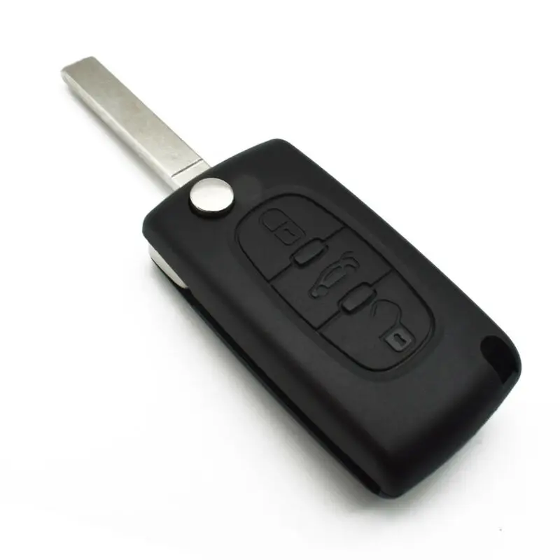 3 кнопки дистанционного Флип ключ оболочки чехол для peugeot Expert Partner CE0523