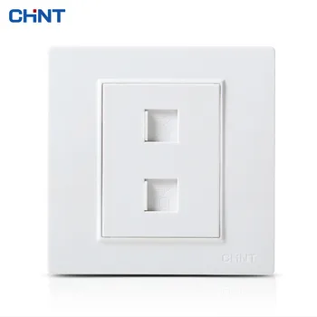 

CHINT NEW7L Three Color Security Steel Frame Wall Switch pop Socket Panel Steel Frame Structure Telephone Computer Combine