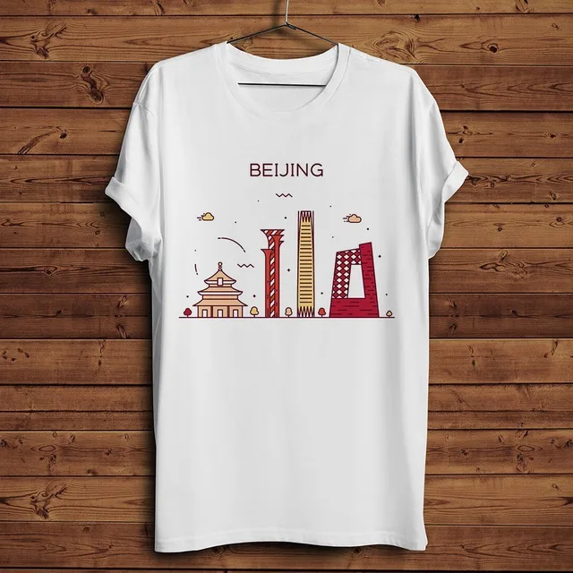 China City Landmark and Skyline Funny T-Shirt: A Stylish Summer Choice