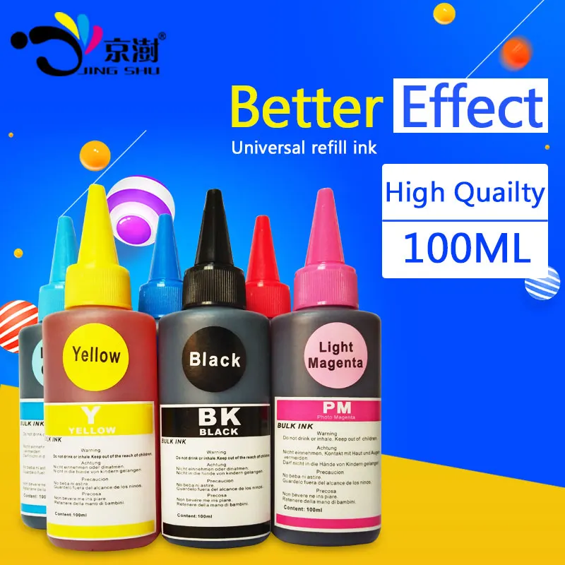 6x100 мл совместимы пополнения чернил на основе красителя комплект для HP 02 C8721 C8771-C8775 чернильный картридж СНПЧ для 3110 3210 3310 8230 8250 C5180 C6180