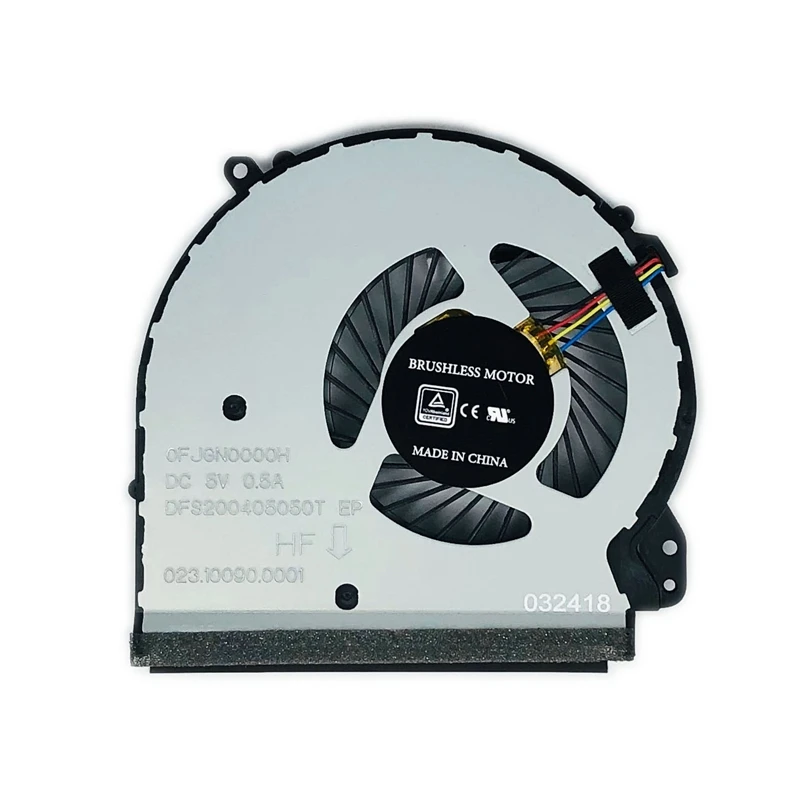 

New Original Cooling fan For HP 17-X 17-Y 17-E 17-BS TPN-M121 CPU Laptop Cooler 856682-001 856681-001 926724-001 DFS200405050T