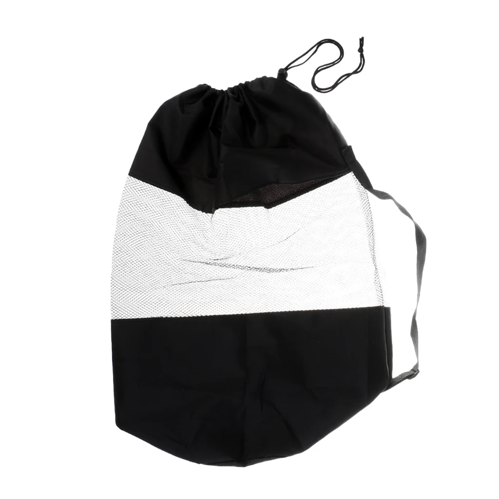 Dive Bag Heavy Duty Mesh Duffel Bag Drawstring Storage Pouch 62 x 25.8cm For Diving Scuba Snorkel Swimming Surfing Sports diving storage bag diving mesh bag