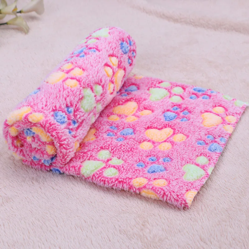 Творческий 3 цвета милые цветочные ПЭТ сна теплый хомячков коврик Одеяло Pet коврик для котов собака щенок теплой постели лапу СПП 1 x