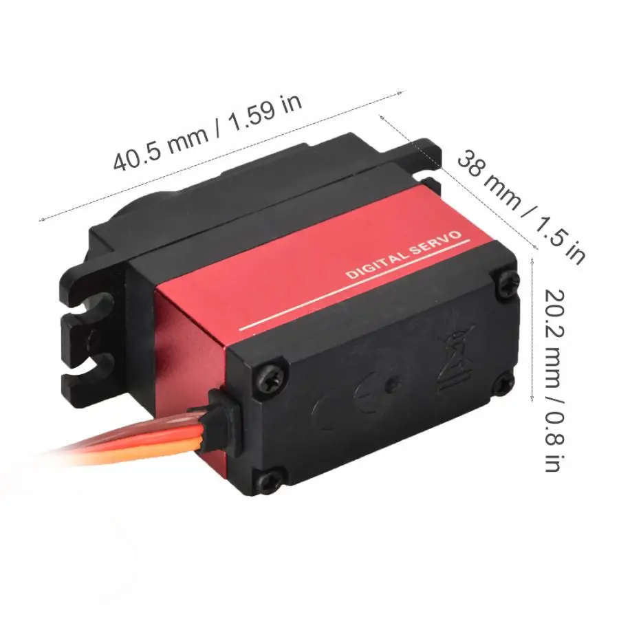 JX PDI 6208MG 8 кг металлический шарикоподшипник цифровой сервопривод для