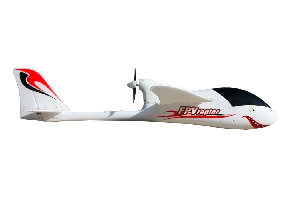 

Volantex FPV Raptor 1.6M KIT Glidler RC Plane Model W/O Motor Servo ESC Battery TH02989