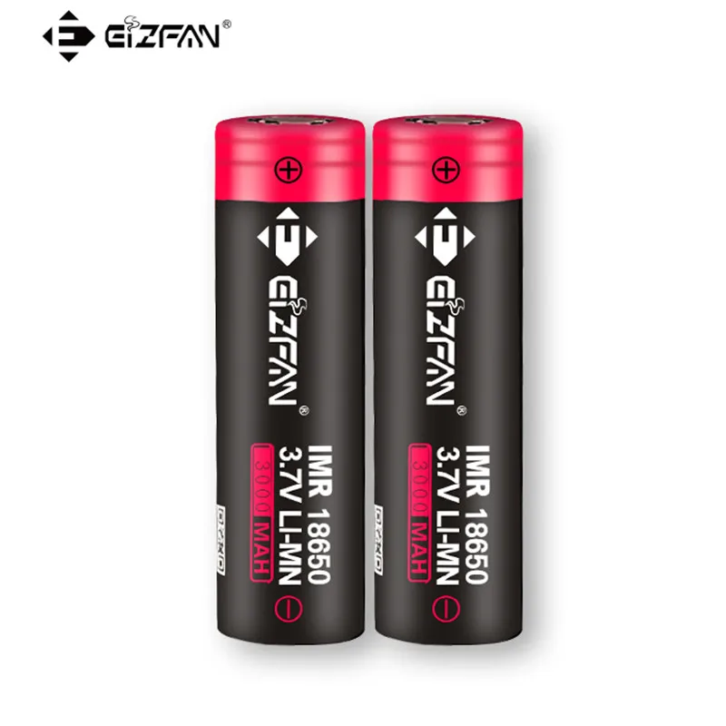 Бесплатная доставка EIZFAN IMR 18650 3000mAh 60A EFAN аккумуляторная батарея для SMOK Eleaf Vaporesso