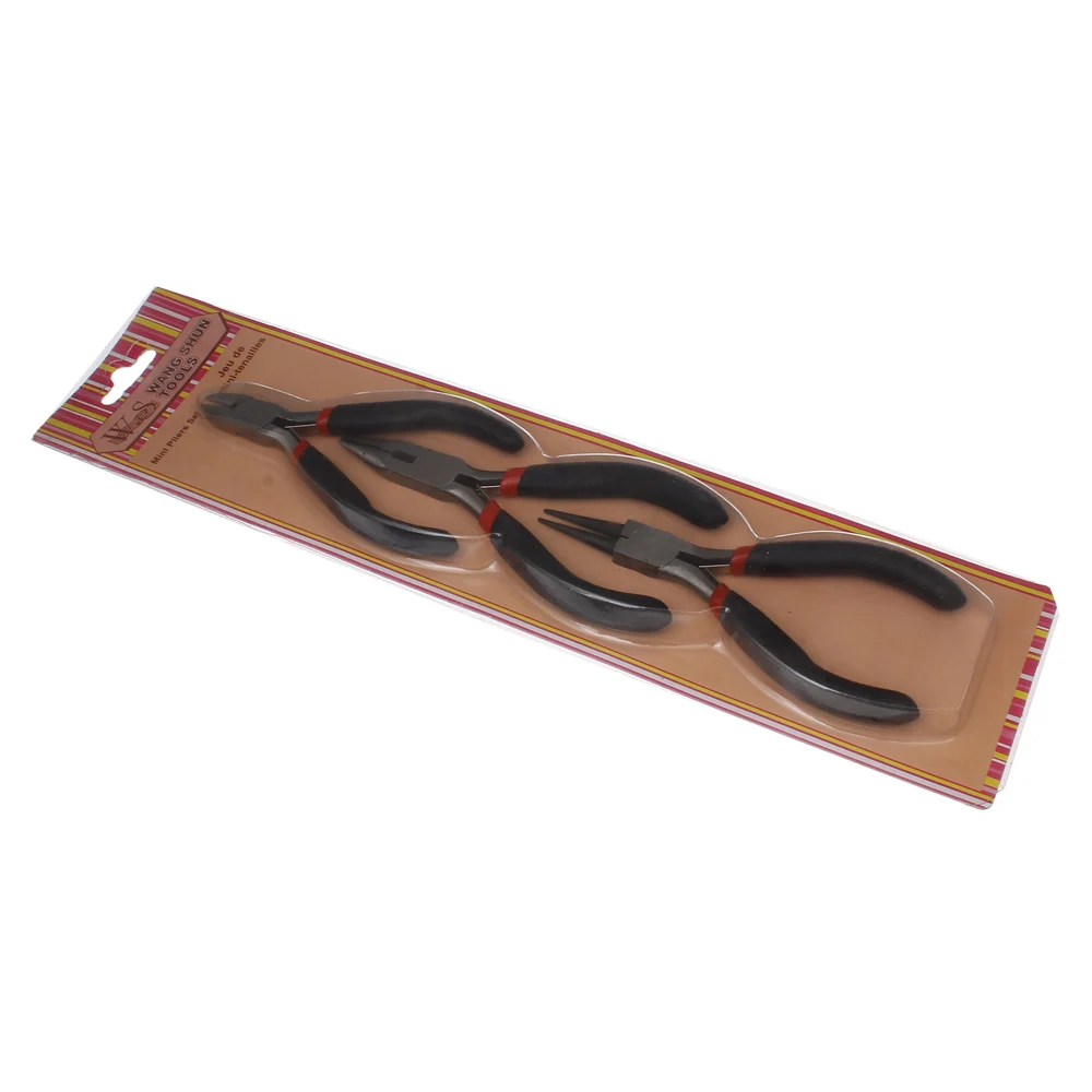 

jewelry tools 3PCs 3 style Jewelry Making Tools Ferronickel black DIY Finding Jewelry Pliers set DIY designer and equipment