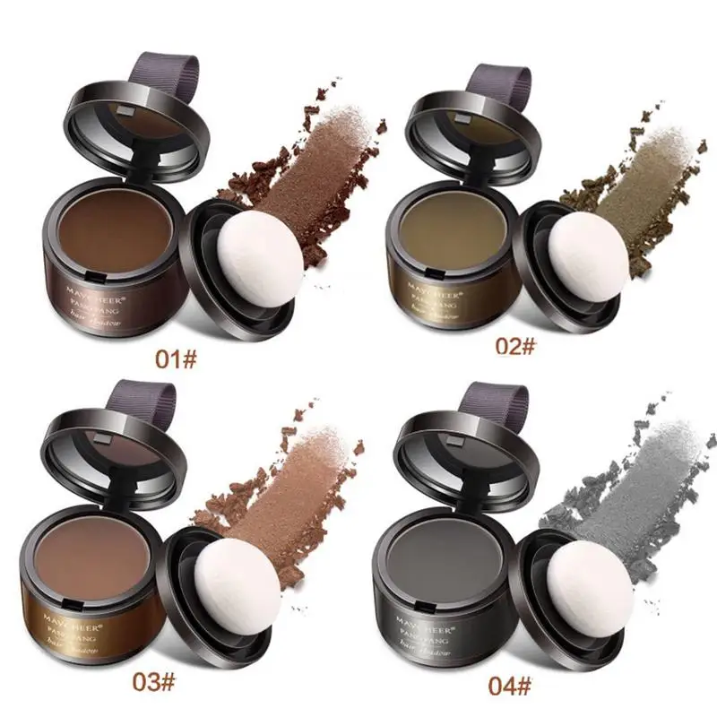 

Fluffy hairline shadow powder and puffs waterproof and anti-sweat lasting good pigment dyeing