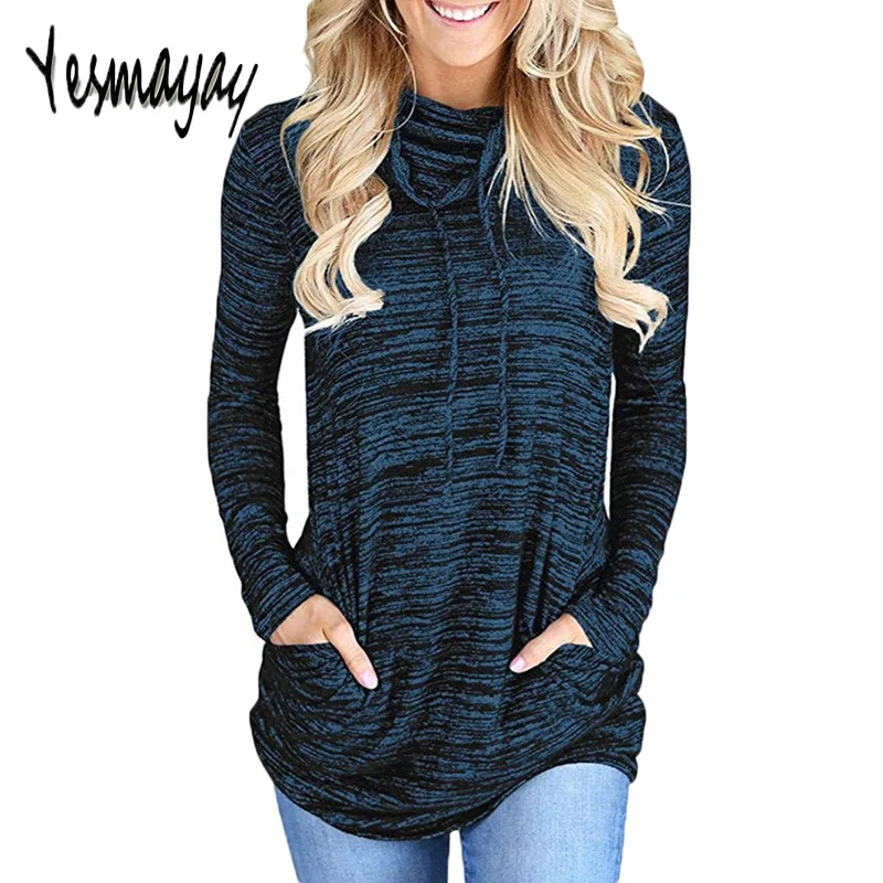 

Tee Casual Sport T Shirt Women Long Sleeve Turtleneck Plus Size Slim Shirt Sport Women Top Sweatshirt Hoodies Tshirt Women 2018
