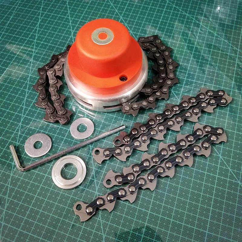 

NEW Universal Trimmer Head Coil 65Mn Chain Brushcutter With Thickening chain Garden Grass Parts Trimmer For Lawn Mower