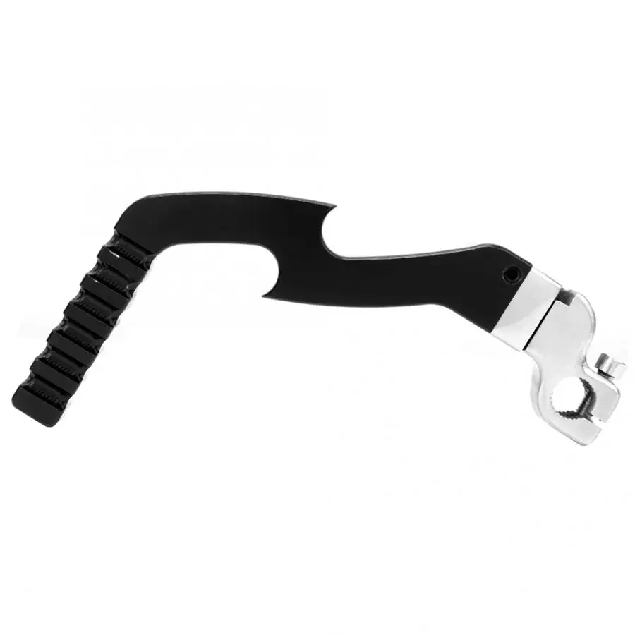 Frenos de motocicleta negro CNC Pedal de palanca de arranque para Honda XR50 CRF50 70CC 110CC 125CC 138CC Dirt Bike motorsiklet