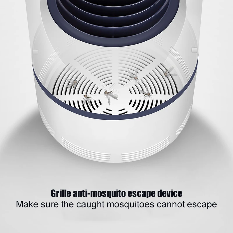 5 Вт 5 В мощность USB Mosquito Killer лампа Электрический светодиодный ловушка вредителей лампа для уничтожения насекомых УФ свет для электрического репеллента дома A