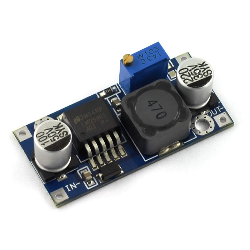 LM2596 LM2596s DC понижающий модуль питания 3A Регулируемый LM2596S ADJ регулятор напряжения 24