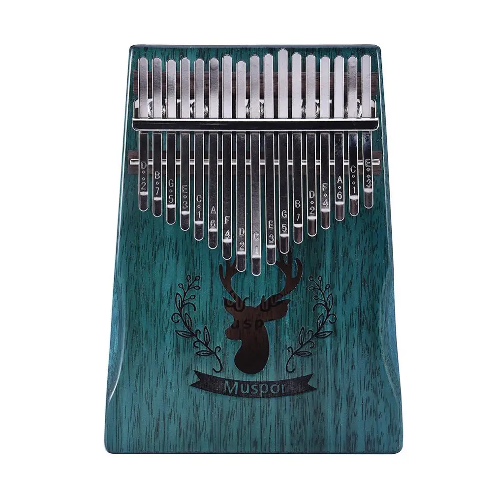 Muspor 17 مفتاح كاليمبا الإبهام البيانو Mbira كاليمبا أداة الأزرق الأفريقي الماهوجني الخشب الرنة كاليمبا الموسيقية أداة MS17M2 Muspor 17 مفتاح كاليمبا الإبهام البيانو Mbira كاليمبا أداة الأزرق الأفريقي الماهوجني الخشب الرنة كاليمبا الموسيقية أداة MS17M2