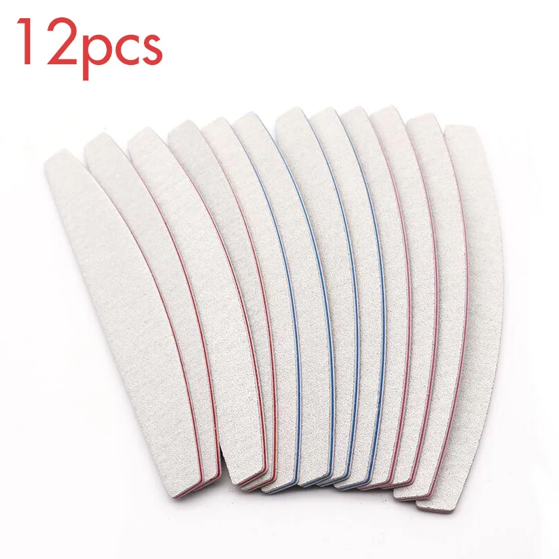 

Yinikiz 12Pcs/Lot Nail File Sanding Buffer Block Pedicure Manicure Buffing Polish Beauty Tools Professional Nail Files