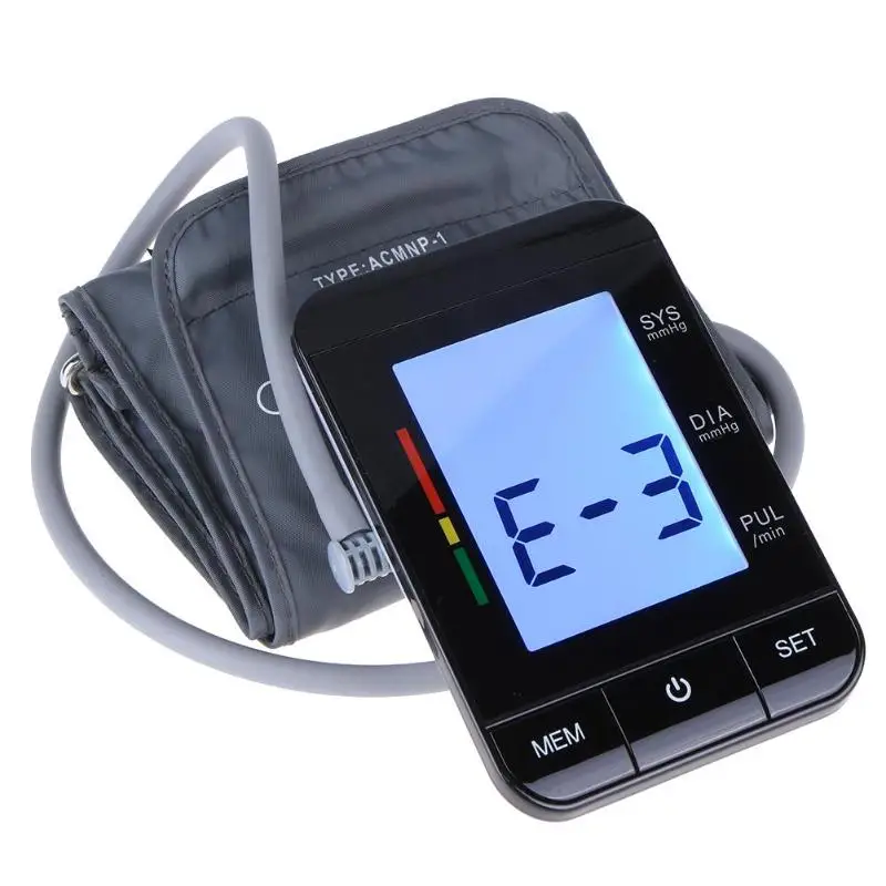 

NEW Ultra-thin Portable Automatic Blood Pressure Monitor Hemadynamometer Voice Report Health Care USB Rechargeable