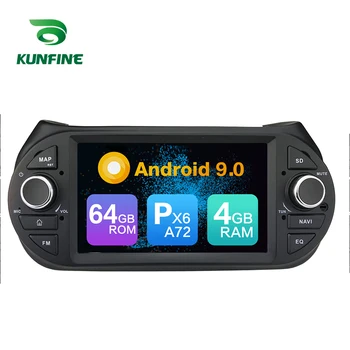

Android 9.0 Core PX6 A72 Ram 4G Rom 64G Car DVD GPS Multimedia Player Car Stereo For FIAT Frorino 2013 deckless radio headunit