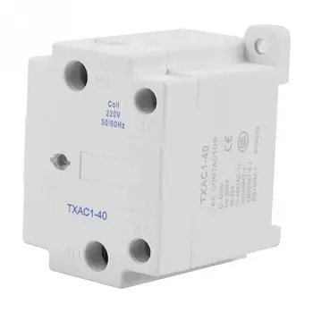 

TXAC1-40 UI400V 40A Single Pole One NO AC Contactor 220V 50/60Hz for Injection Molding Machine contator eletrico