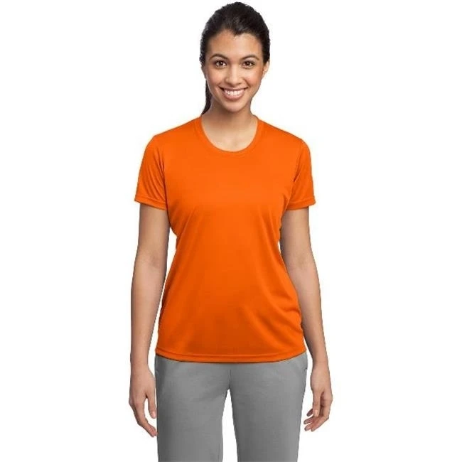 Спорт-Tek LST350 дамы PosiCharge конкурент Tees насыщенный оранжевый-2XL |