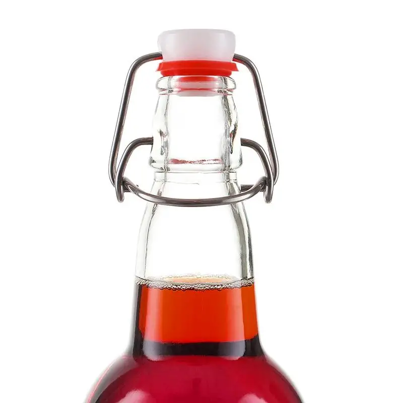 Red Wine Homebrew Bottles Replacement Swing Cap Flip Top Stopper Root T