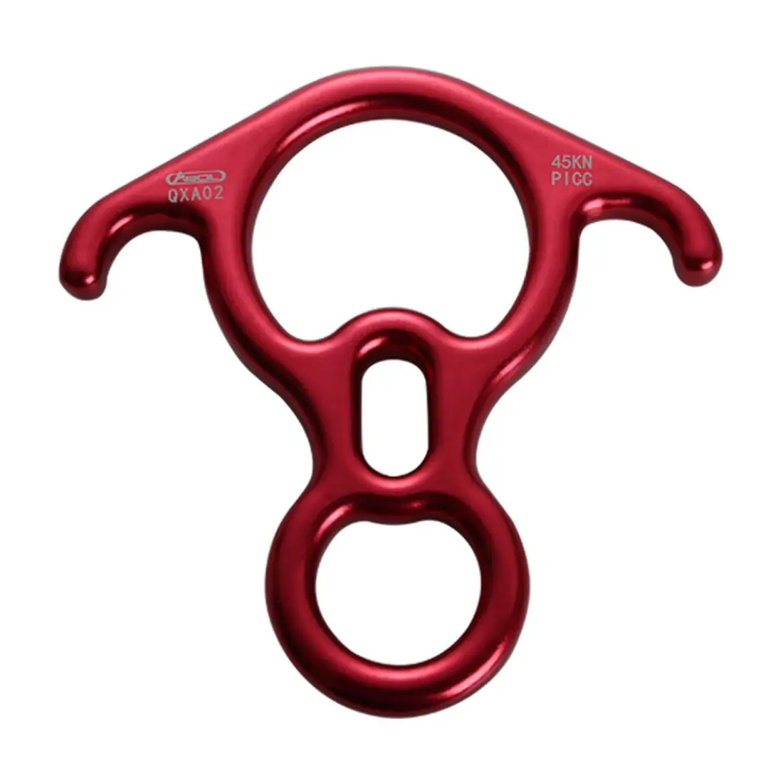 45kN Rescue Figure 8 Descender with Bent ear Rappelling Gear Belay