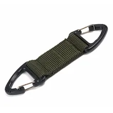 Лямки Зажим для ремня карабиновая Пряжка высокопрочный нейлоновый подвесной рюкзак с цепочкой крючок для ключей