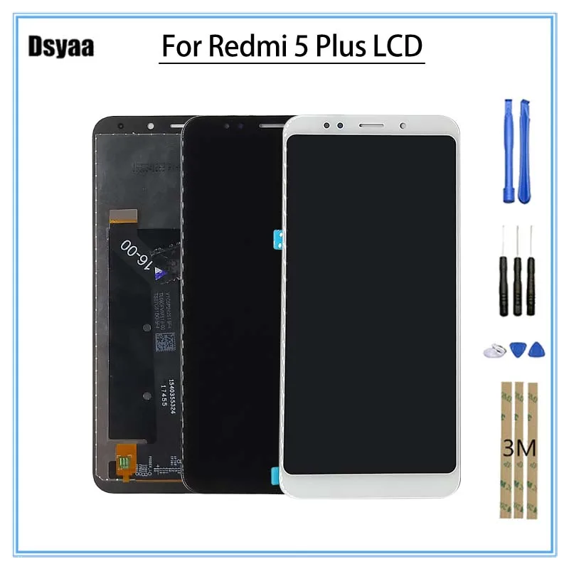 

For Xiaomi Redmi 5 Plus LCD Display Touch Screen For Redmi5 Plus LCD Digitizer Assembly 5.99 inch Replacement Repair Spare Parts