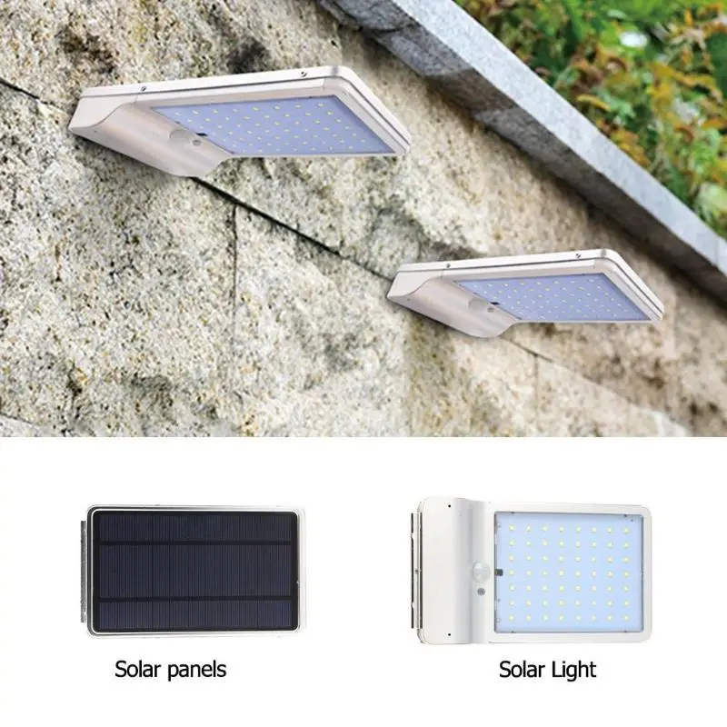 

56 LED Solar Power Street Light PIR Motion Sensor Lamps Garden Security Lamp Outdoor Street Waterproof Wall Lights