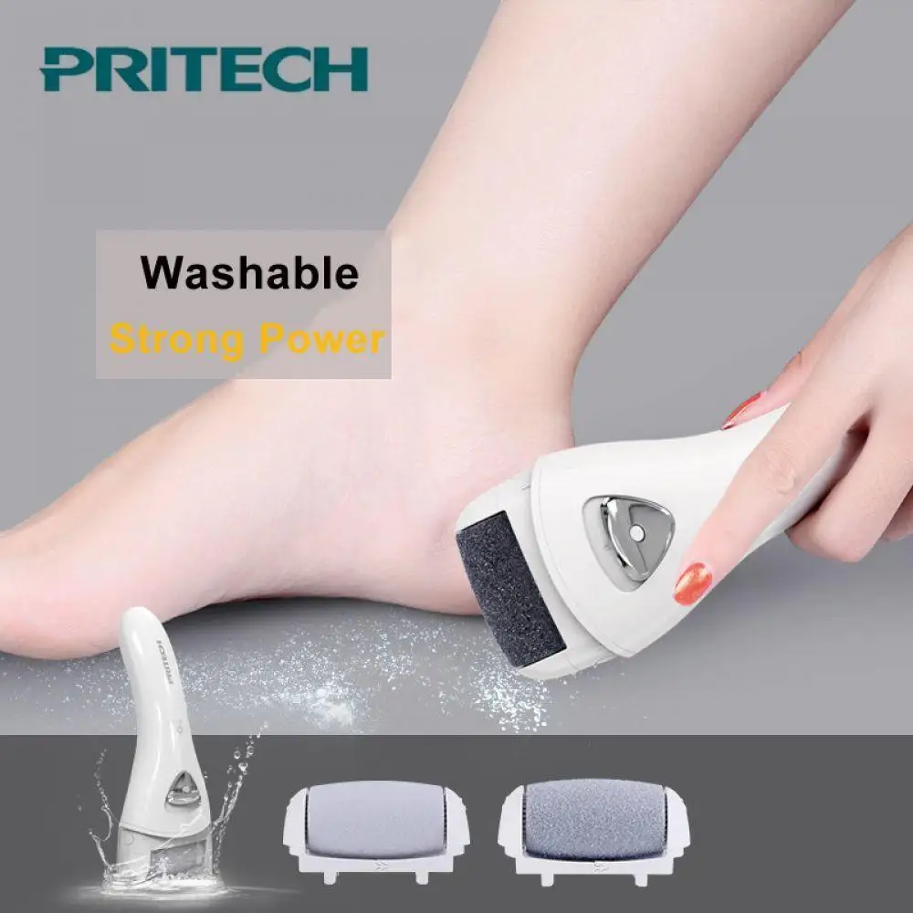 

2018 New Electric Callus Remover Pedicure Machine Foot Care Tool Rechargeable File For Feet Pedicure Tools With 3 Head