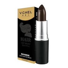 Одноразовые быстросохнущие помада для волос черный коричневый персональный DIY натуральный аммиак-Бесплатный нетоксичный инструмент для окрашивания волос