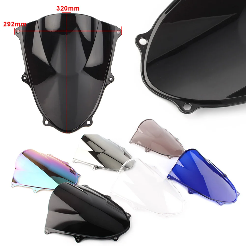 GSXR1000 K17 лобовое стекло мотоцикла для 2017 2018 Suzuki ABS Double Bubble Windscreen |