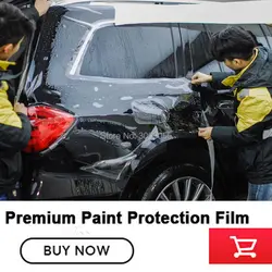 PU капот краска защитная пленка для укладки автомобиля наклейка авто-ремонт PPF Прозрачный Автомобиль окрашенный щит Размер 1,52x15 м/рулон